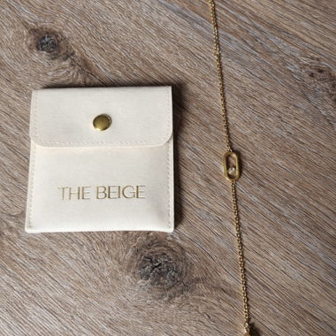 Gold-plated stainless steel bracelet THE BEIGE