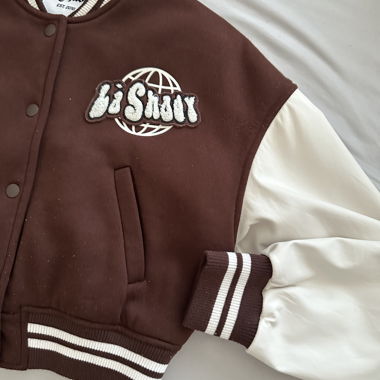 Veste bomber bordeaux