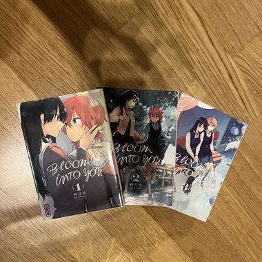 Manga Bloom into you 1,2 et 3 en français 