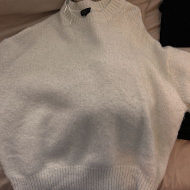 Pull en laine blanc