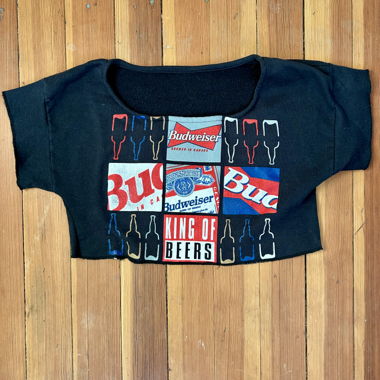 Budweiser crop top