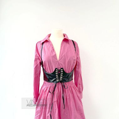 Rosa Kleid aus 100% Baumwolle