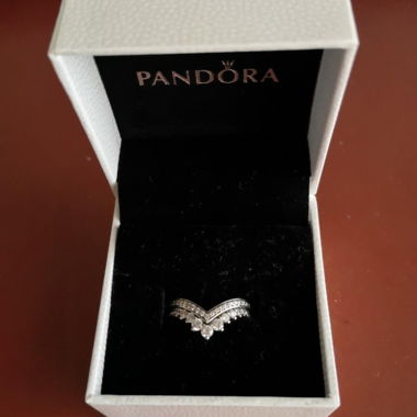 Pandora Timeless wishbone diadem ring 