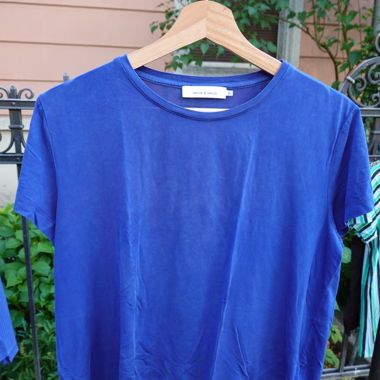 Blaues Samsøe T-Shirt