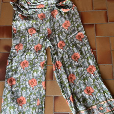 Pantalon d'été floral