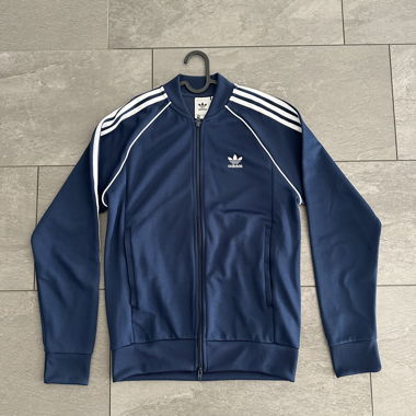 Adidas Trainingsjacke blau 