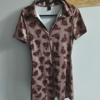 Combi short imprimé paisley