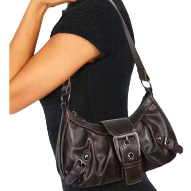 Y2k Small Bag Coffee Color 