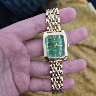 Montre-bracelet Vert Or