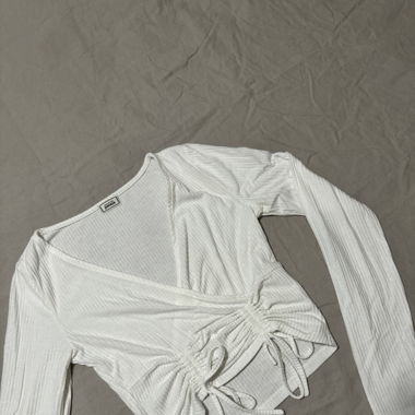 crop top décolleté