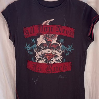 T-shirt graphique Hard Rock Cafe noir (M)