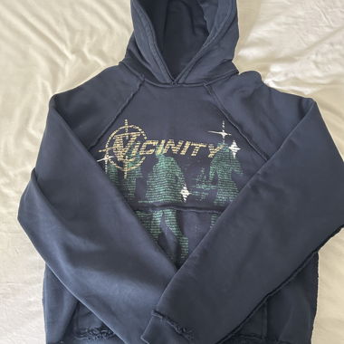Vicinity Navy Blue Hoodie