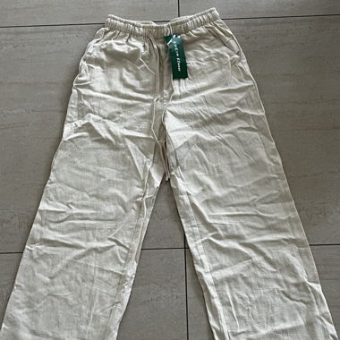 Leinen Hose