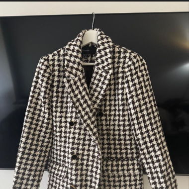 Eleganter Blazer, Kariert