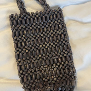 Sac à bandoulière en perles