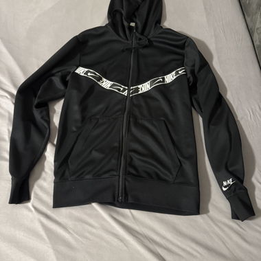 Nike hoodie zippé noir