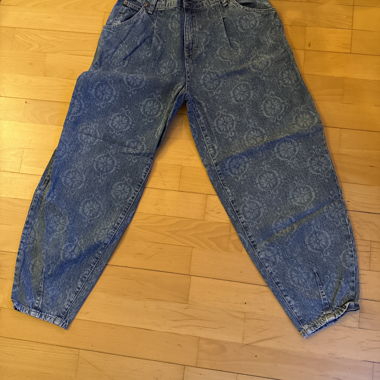 Vintage Jeans mit Muster