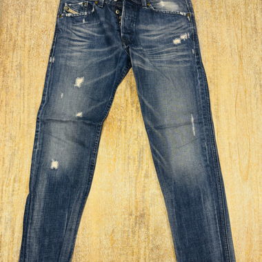 Distressed Denim Jeans