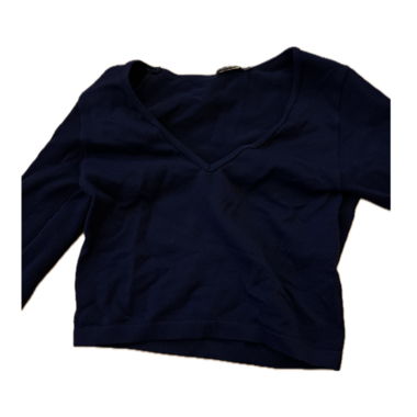longsleeve top mit ausschnitt