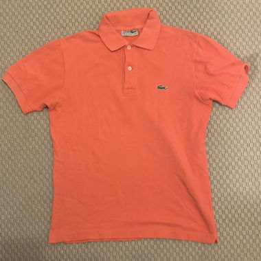 Rosa Lacoste Polo shirt