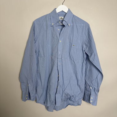Chemise habillée Lacoste bleue