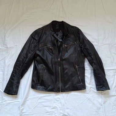 Lederjacke 