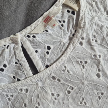 T-shirt brodé blanc Levi's
