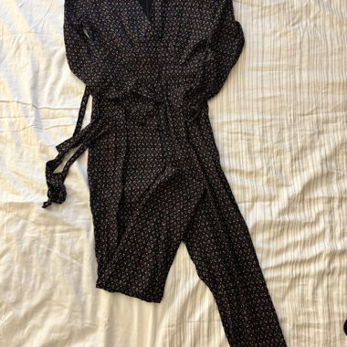 Patterned Jumpsuit XS