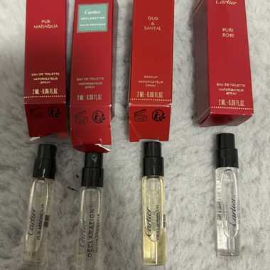 Cartier Parfum-Sample-Set