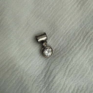 Crystal Pendant 925 Silver