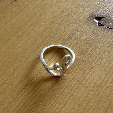 enSoie Ring - eS - Silber 