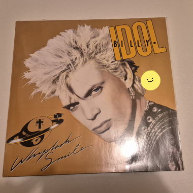 Billy Idol Whiplash Smile LP