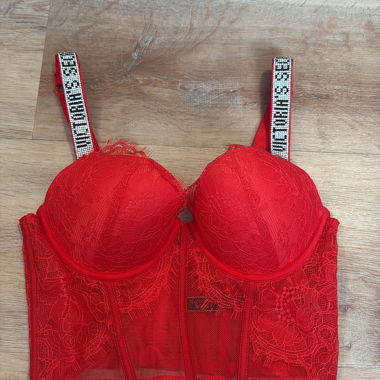 Victoria’s Secret “Very Sexy Push-Up Lace Bustier”