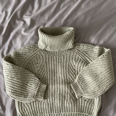 Pull vert pistache