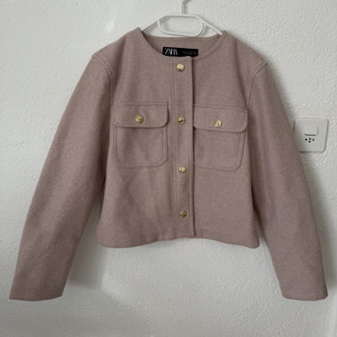 ZARA Kurzjacke rosa, Grösse S