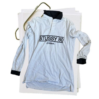 Haut Stussy 80 blanc