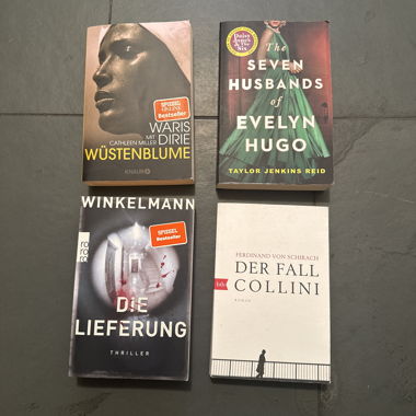 4 Bücher 