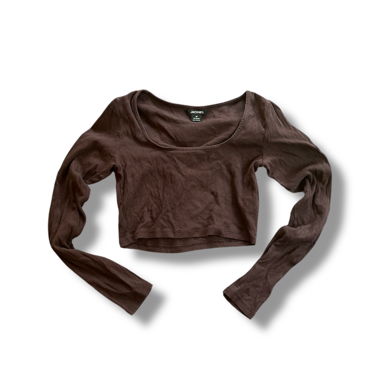 manches longues marron