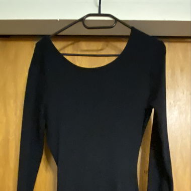 Winterliches Rückenfreies Kleid