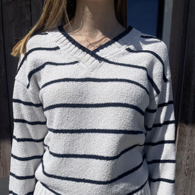 striped sweater