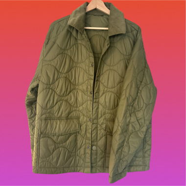 Giacca verde United Colors of Benetton