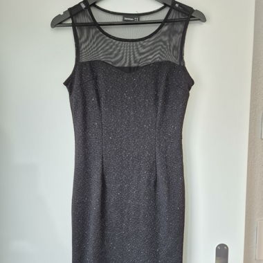 Glitzer Abendkleid Minikleid Cocktailkleid 