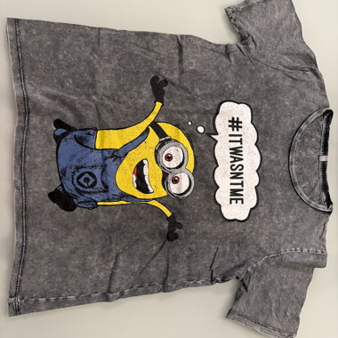 Graues Minions T-Shirt