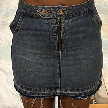 Mini Jeansrock, Gr. 36