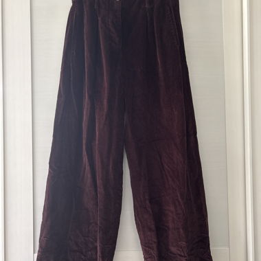 Burgundy Corduroy Trousers