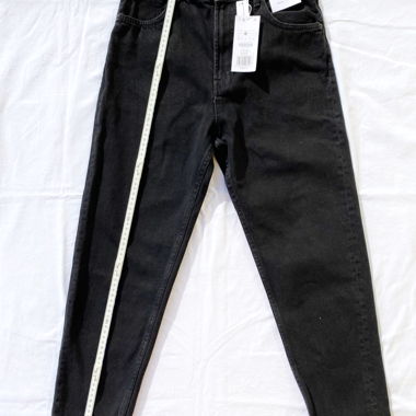 Jeans nero Bershka uomo loose taglia 40 nuovo