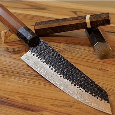 Kiritsuke Messer 21 cm - 67 Lagen Damaststahl