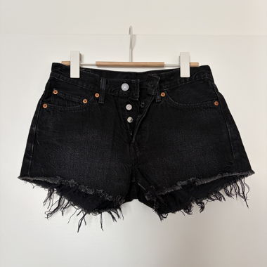 Levi's 501 Shorts schwarz