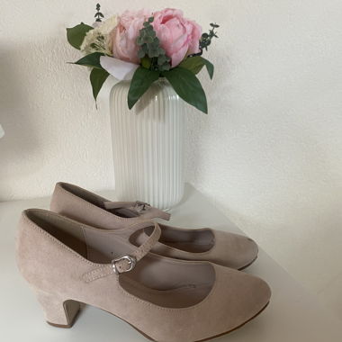 Talons rose pastel