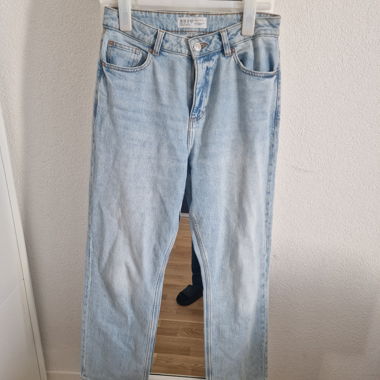 Jeans dritti azzurro chiaro